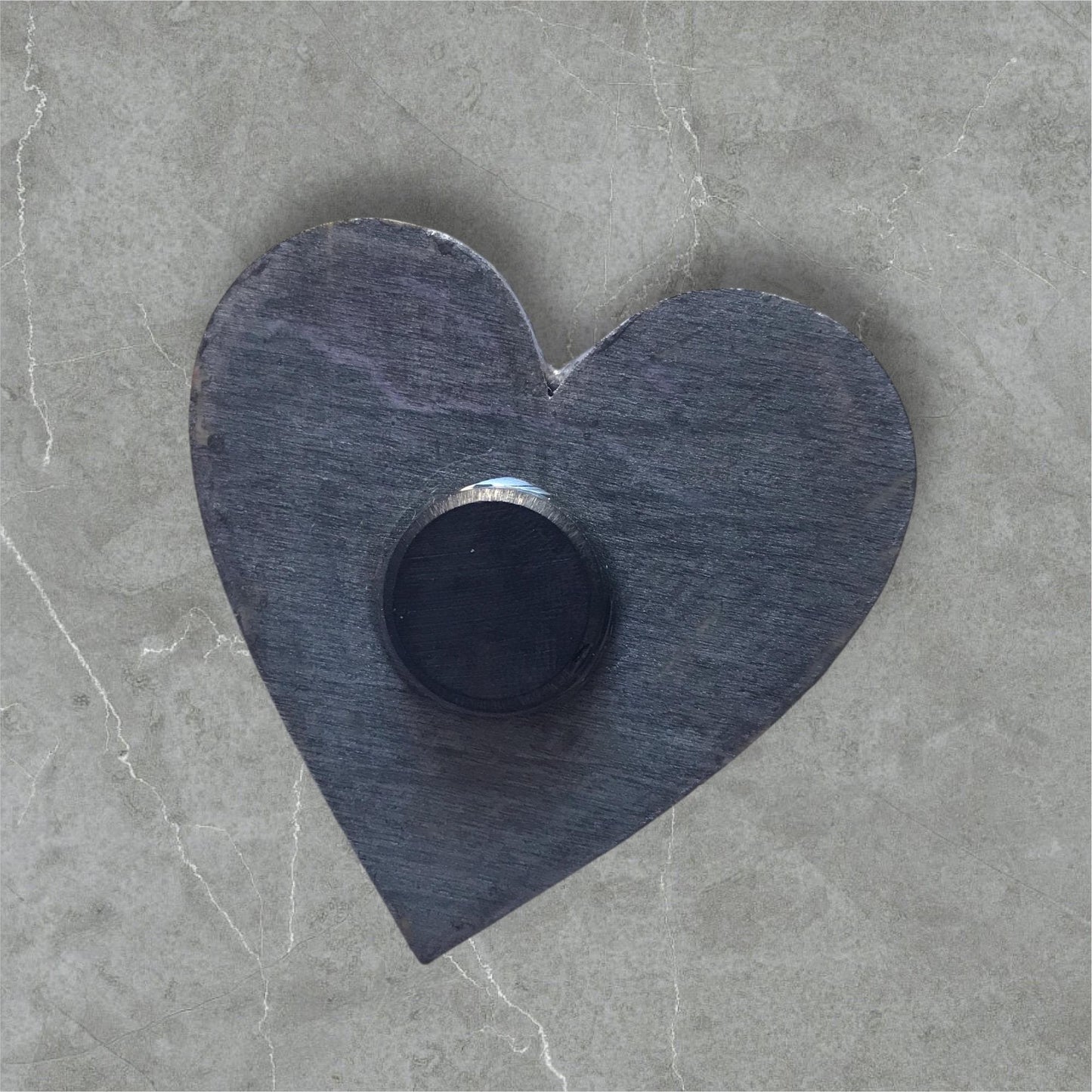 Handmade Creepy Creepling Heart Magnet: Quirky One-Eyed Sculpture, Collectible Gift Monster