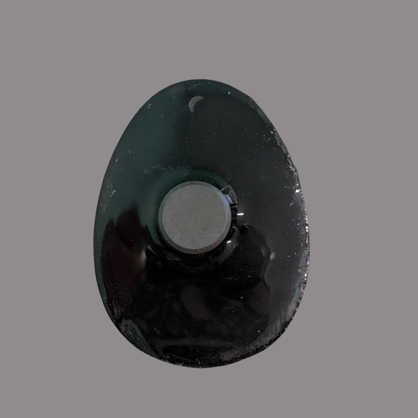 Handmade Creepling Rotten Eggie: Quirky One-Eyed Sculpture, Collectible Gift Monster