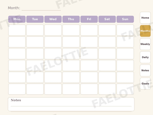 My Magical Planner Undated Digital Journal