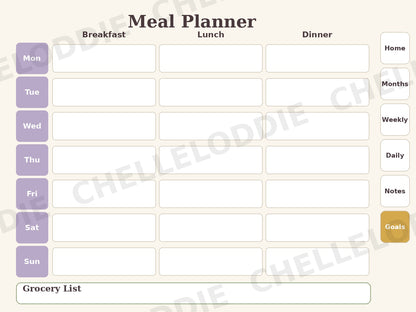 My Magical Planner Undated Digital Journal