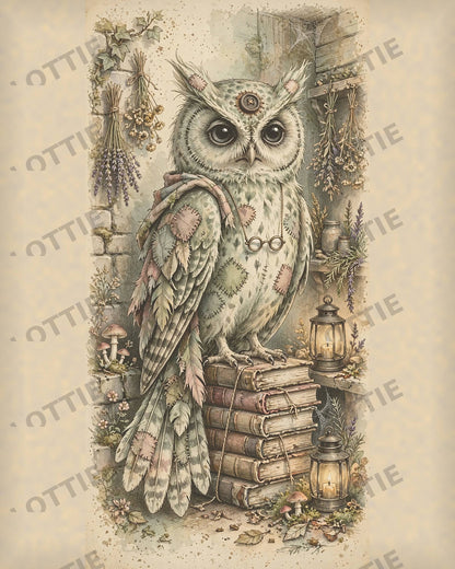 Creepling Print Vintage Inspired Storybook Decor Printable
