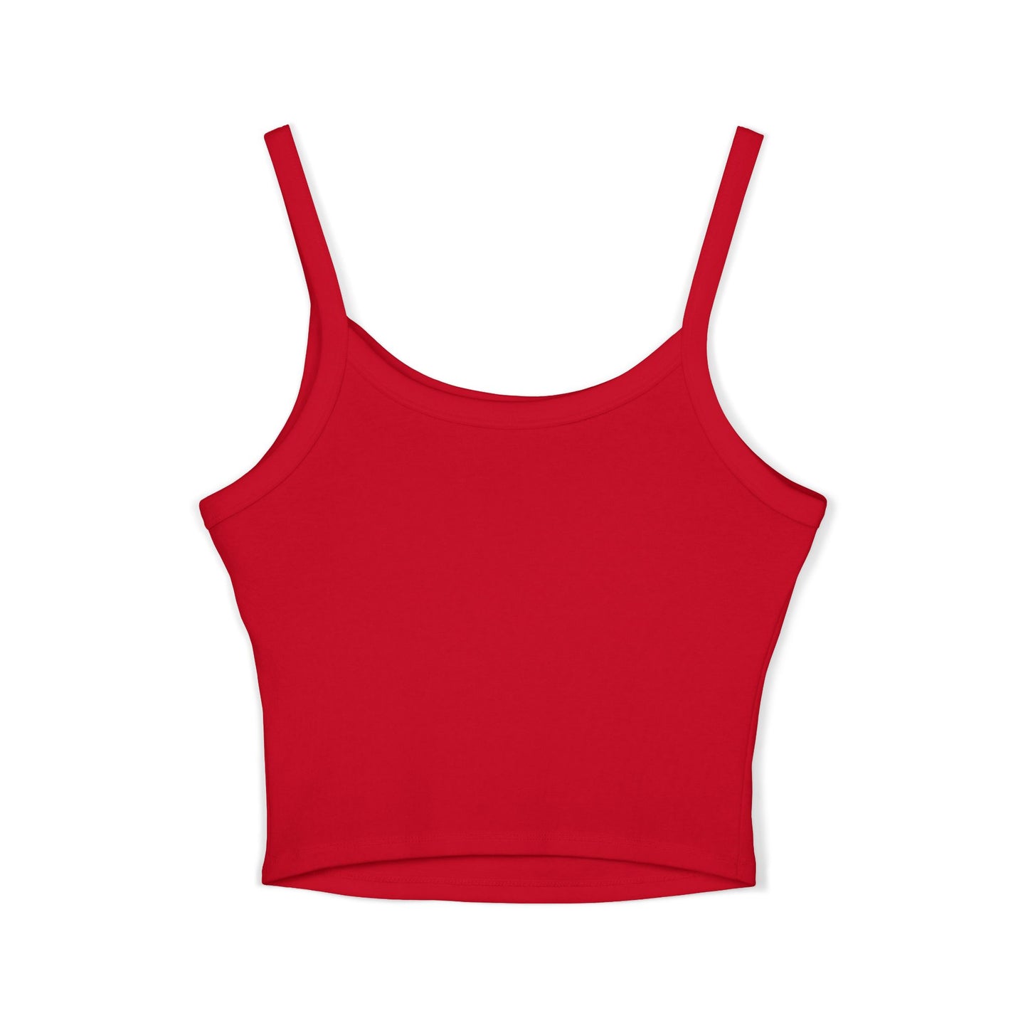 Spaghetti Tank Top — "Too Enchanted to Care" Fairy Girl Graphic
