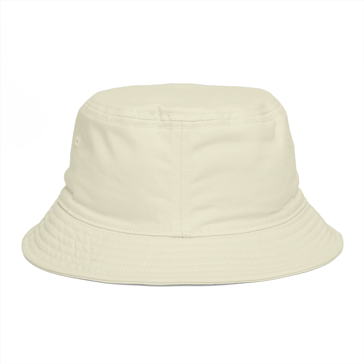 Bucket Hat - 'Too Beautiful to Care' Floral Girl Embroidered Sun Hat