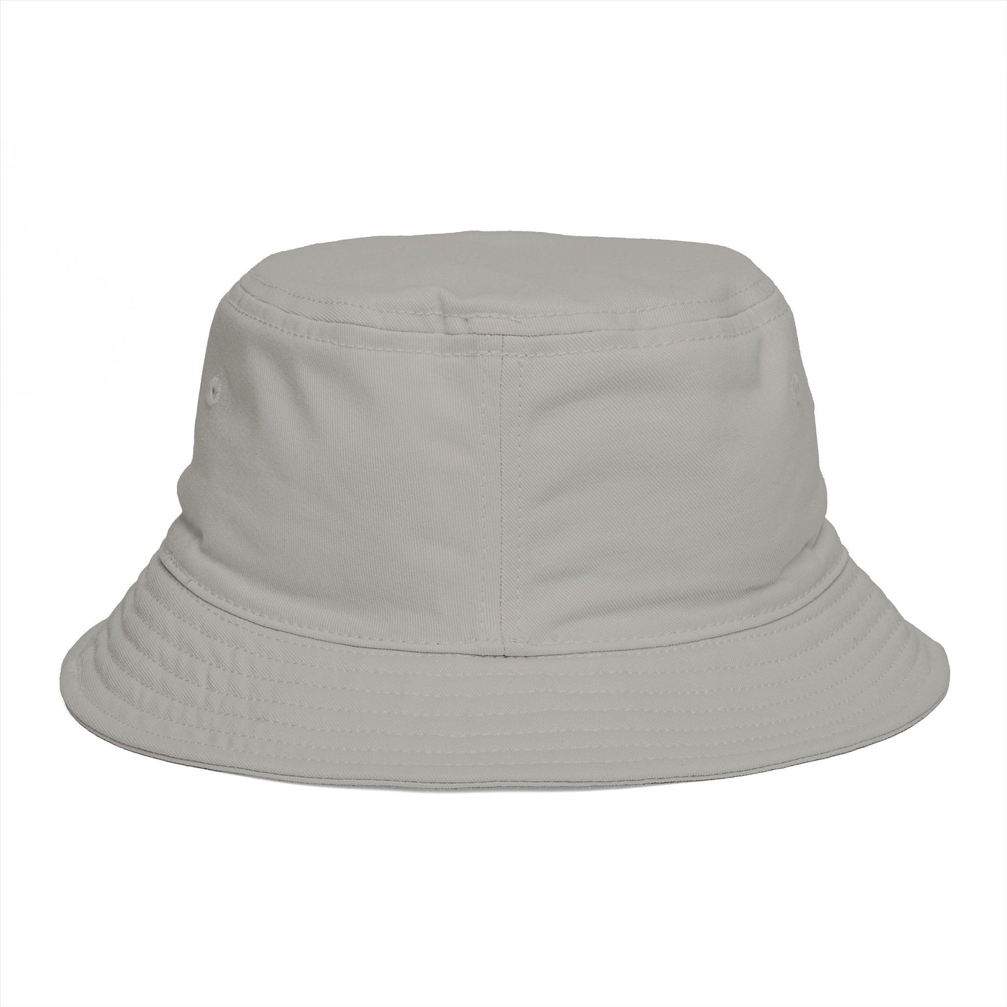 Bucket Hat - 'Too Beautiful to Care' Floral Girl Embroidered Sun Hat