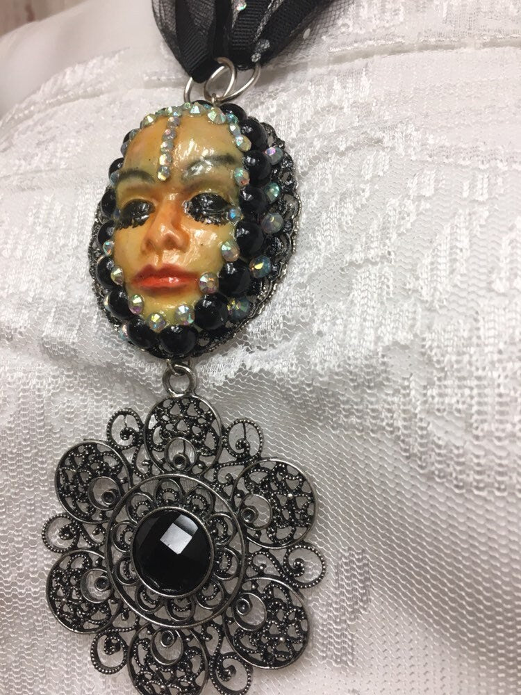 Spirit Doll Meditation Necklace
