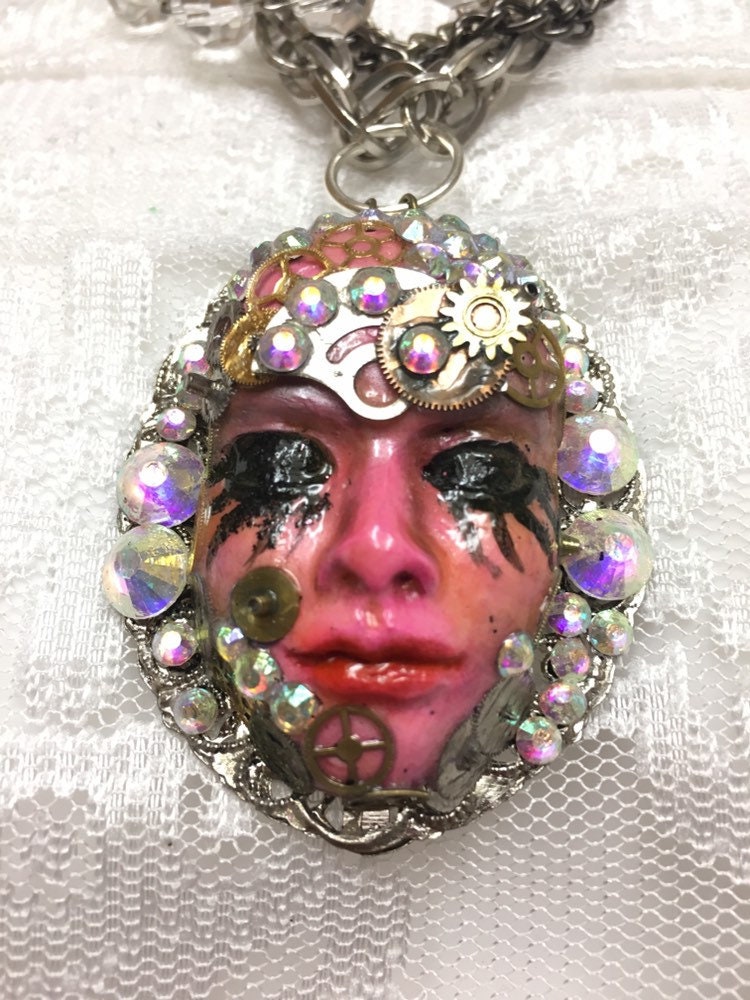 Spirit Art Doll Necklace