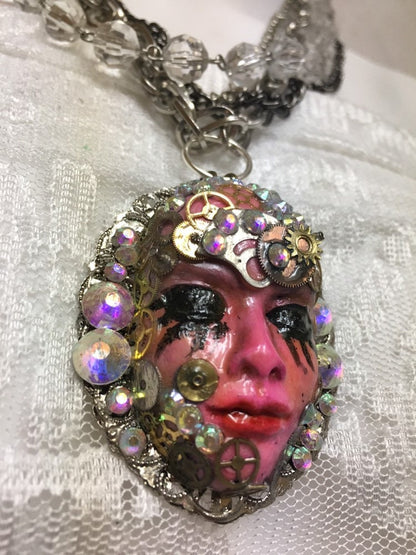 Spirit Art Doll Necklace