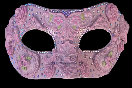 Masquerade Ball Mask, Party Mask, Masquerade Mask, Handmade Mask, Roses, Masks for Women, Purim Mask, Burning Man Mask, Wedding Mask
