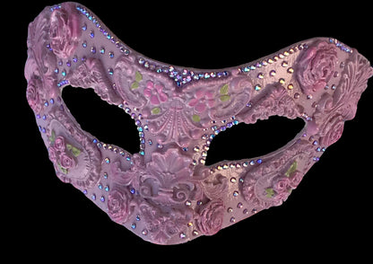 Masquerade Ball Mask, Party Mask, Masquerade Mask, Handmade Mask, Roses, Masks for Women, Purim Mask, Burning Man Mask, Wedding Mask