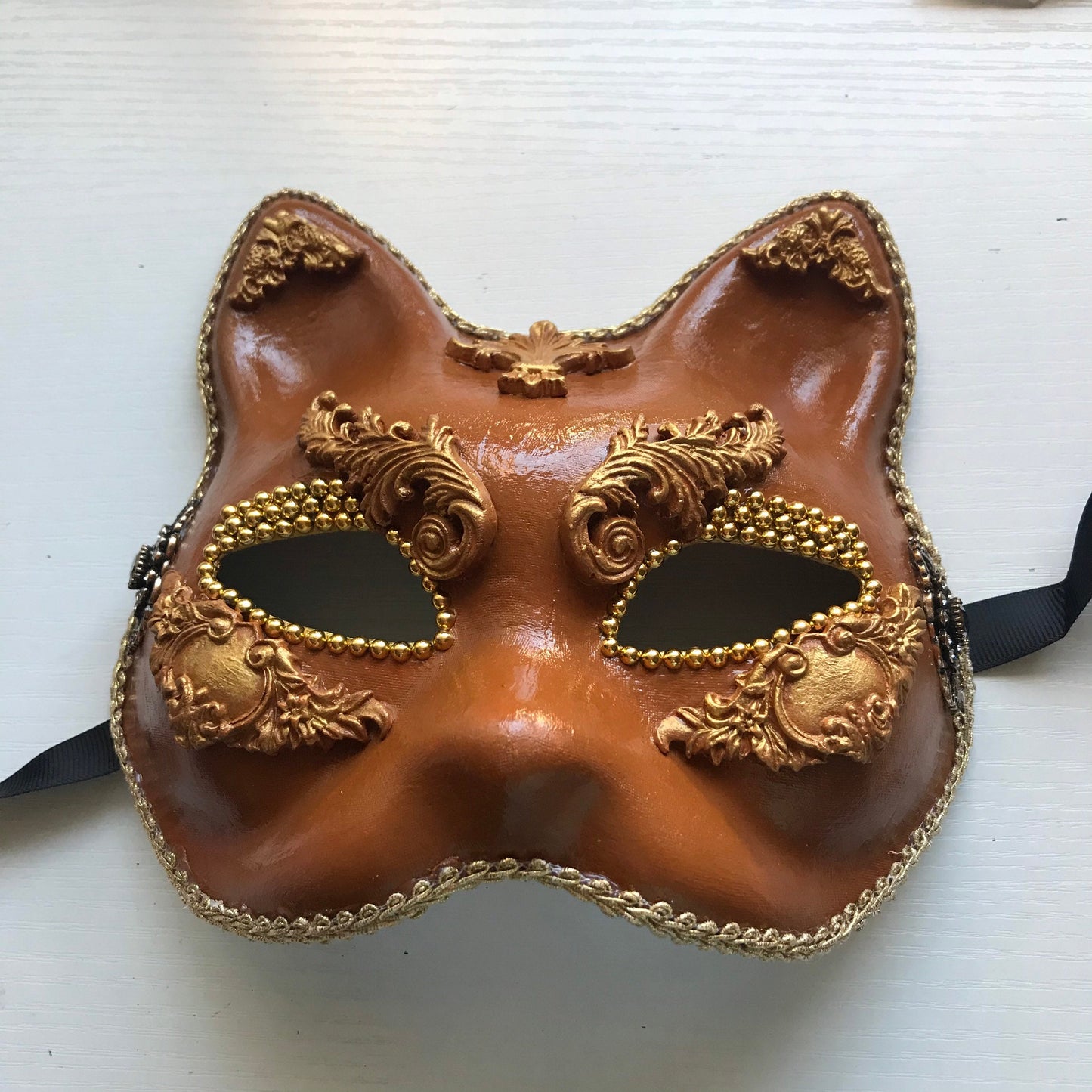 Handmade Masquerade Mask: Burning Man, Purim, or Party Mask