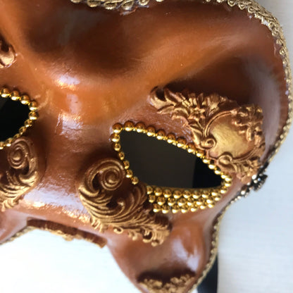 Handmade Masquerade Mask: Burning Man, Purim, or Party Mask