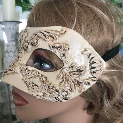 Masquerade Ball Mask, Party Mask, Masquerade Mask, Handmade Mask, Masks for Women, Purim Mask, Burning Man Mask