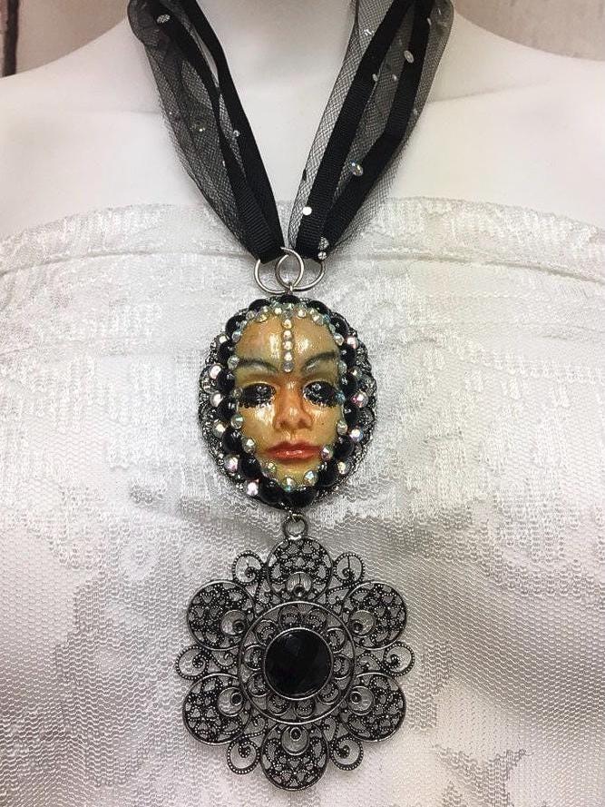 Spirit Doll Meditation Necklace