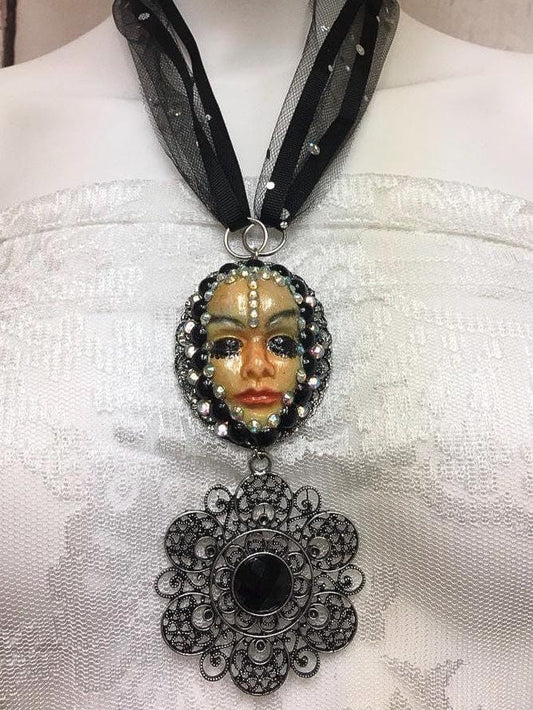 Spirit Doll Meditation Necklace