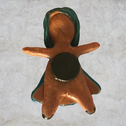 Heartless Creepling Darling Magnet – Handmade Porcelain Clay Art