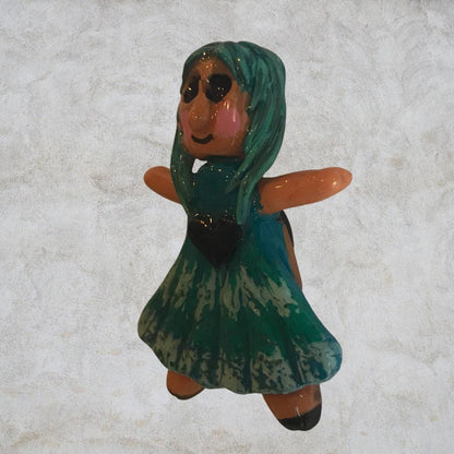 Heartless Creepling Darling Magnet – Handmade Porcelain Clay Art