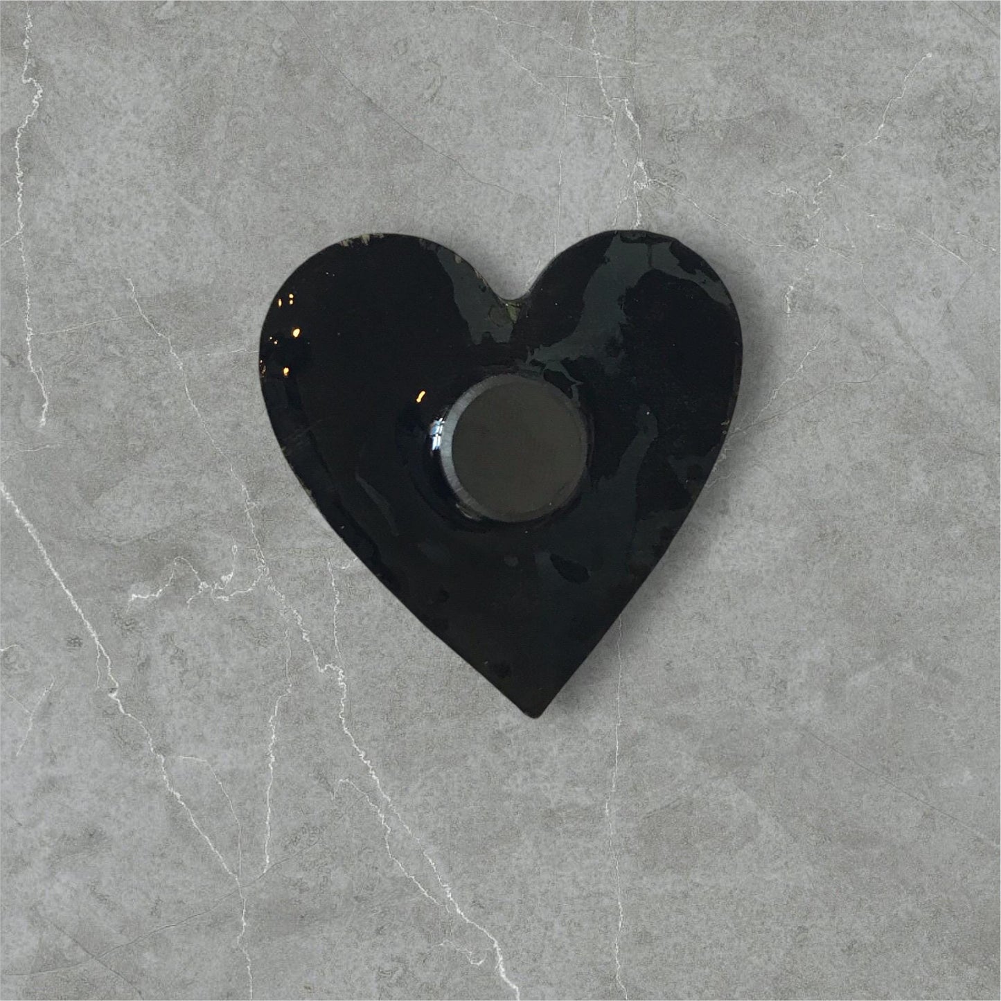 Handmade Creepling Heart Magnet: Quirky One-Eyed Sculpture, Collectible Gift  Monster