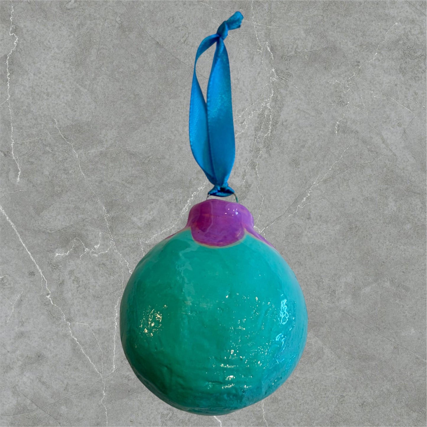 Whimsical Quirky Face Ornament Handmade Clay