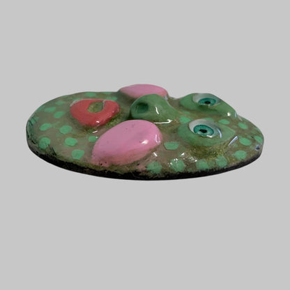 Handmade Creepling Rotten Eggie: Quirky One-Eyed Sculpture, Collectible Gift  Monster