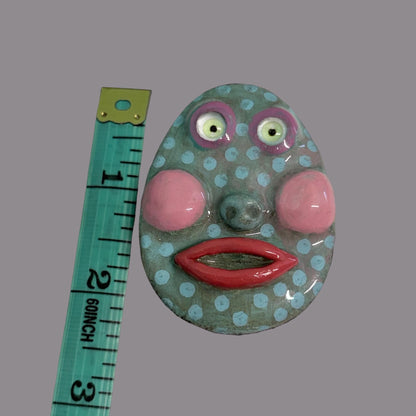 Handmade Creepling Rotten Eggie: Quirky One-Eyed Sculpture, Collectible Gift  Monster