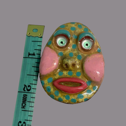 Handmade Creepling Rotten Eggie: Quirky One-Eyed Sculpture, Collectible Gift  Monster