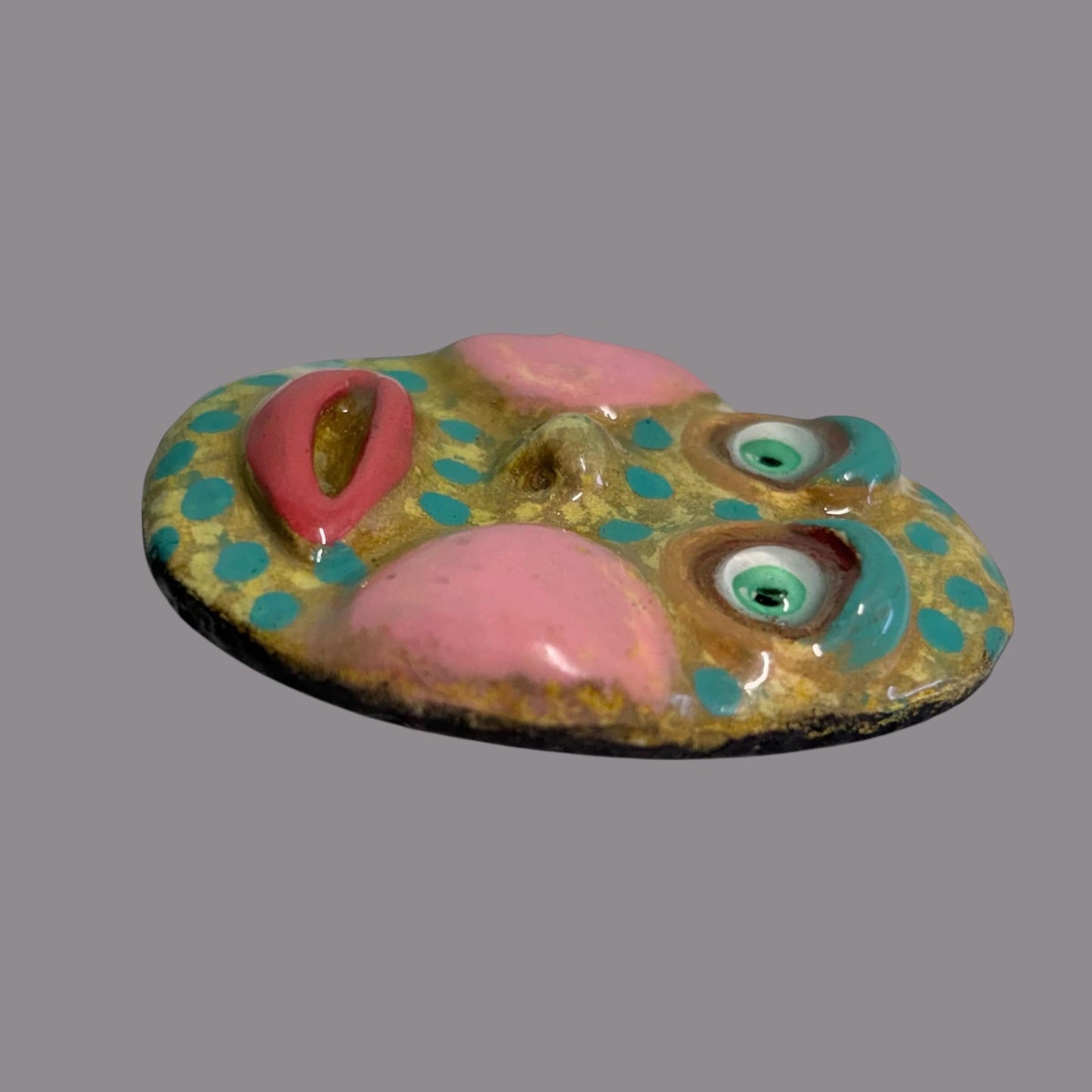 Handmade Creepling Rotten Eggie: Quirky One-Eyed Sculpture, Collectible Gift  Monster