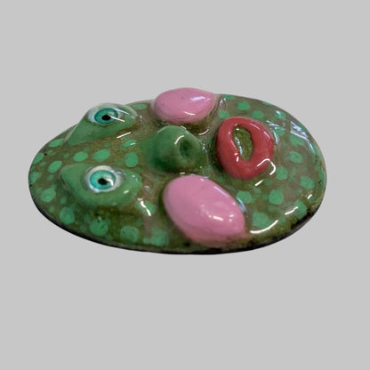 Handmade Creepling Rotten Eggie: Quirky One-Eyed Sculpture, Collectible Gift  Monster