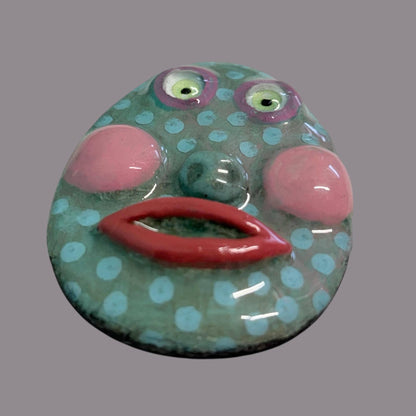 Handmade Creepling Rotten Eggie: Quirky One-Eyed Sculpture, Collectible Gift  Monster