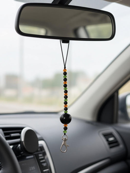 Rear View Mirror Hanger with claw clasp for Interchangeable Charms