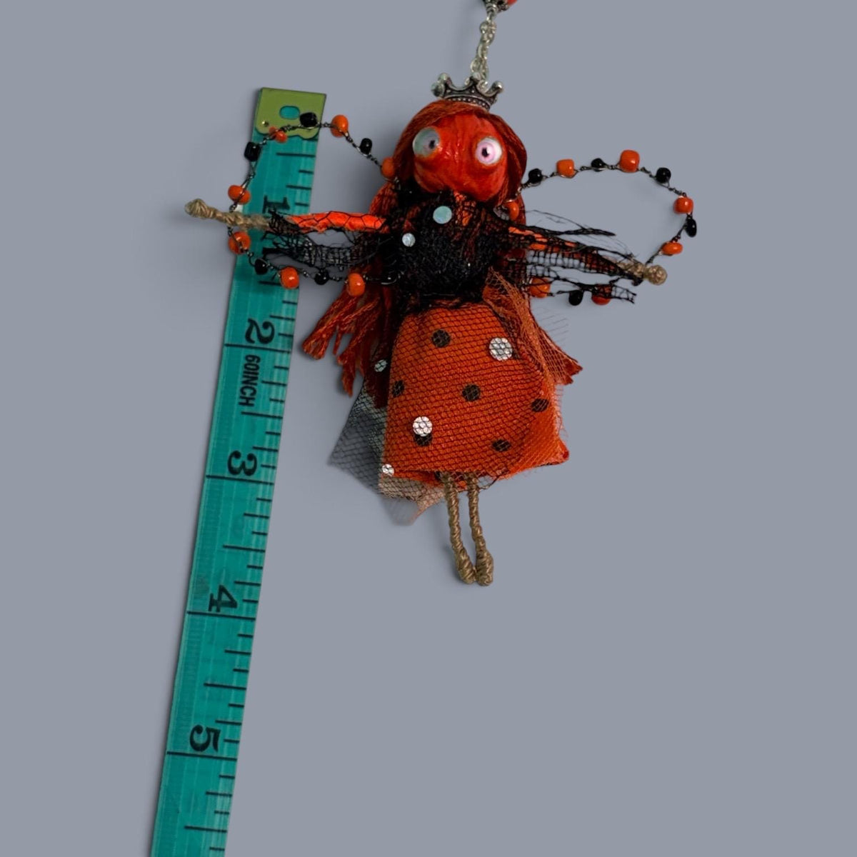 Pumpkin Fairy Charm, Purse, Car mirror